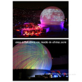 Large Outdoor Inflatable White Portable Projection Dome for Planetarium Laser Shows